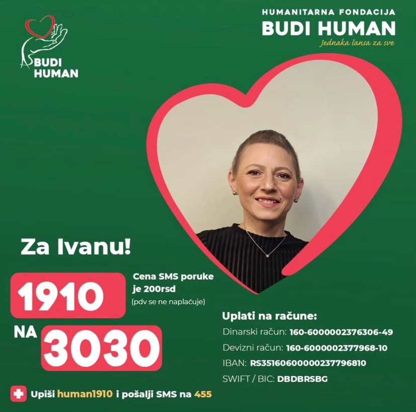 Gazda_Milutin's tweet image. Ivana ima rak koji brzo metastazira. Potreba su joj sredstva za treću dozu lečenja.