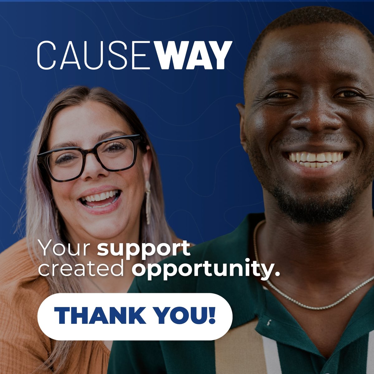As we close our holiday campaign, thank you for your generosity! 🙏 We raised $18,738.04 to help individuals overcome employment barriers. Wishing you a warm holiday season! 💙 #CausewayWorkCentre #ThankYou #MakerHouse #ASLConstruction