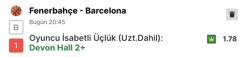 DoubleScreen23's tweet image. Devon Hall 2+ üçlük 1.78

STAKE 7/10

Talen Horton-Tucker son 3 maçta 20+ sayı buldu ama bu skorların büyük bölümü orta mesafe ve çembere gidişler üzerinden geldi. Bu da rakip savunmaların onu içeride daha fazla karşılamasına, yardım savunmasını erken getirmesine neden oluyor.…