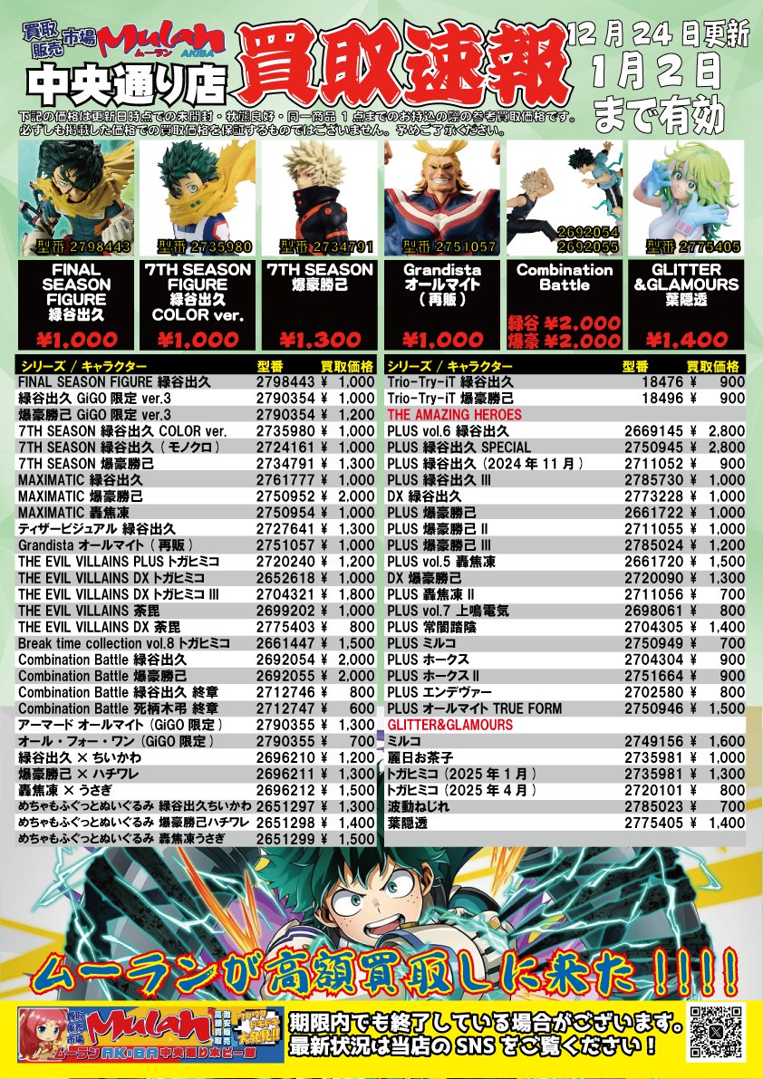 📢12/24更新📢 『僕のヒーローアカデミア ヒロアカ』プライズ