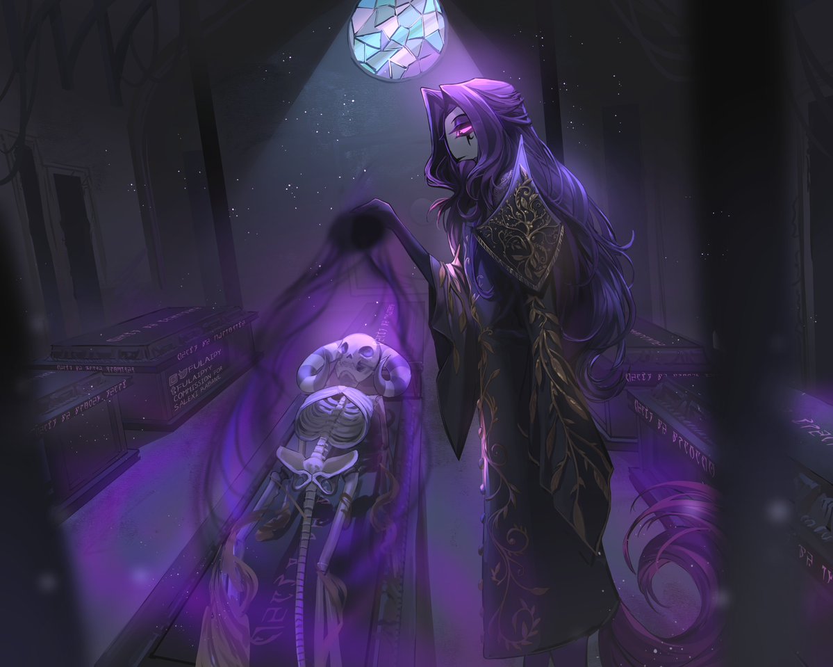 NEW VOID LAND AREA UPDATE

docs.google.com/document/d/15Y…

ART BY <a href="/Fulaipy/">Fulaipy (c mms 4/4)</a> 

*The Tomb Vault of the Worthy*

Salexi is always looking for new worthy souls to join them. However most of the time Sal cannot get to all of them. Most of them end up either dying in the entropy of the void,