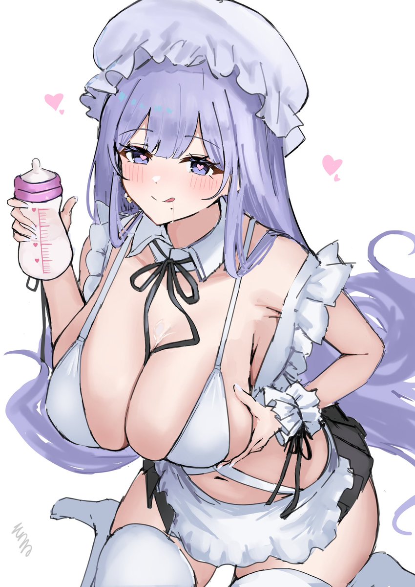🍼&💋
(スキルではor指揮官の前ではand…良い🥰) 