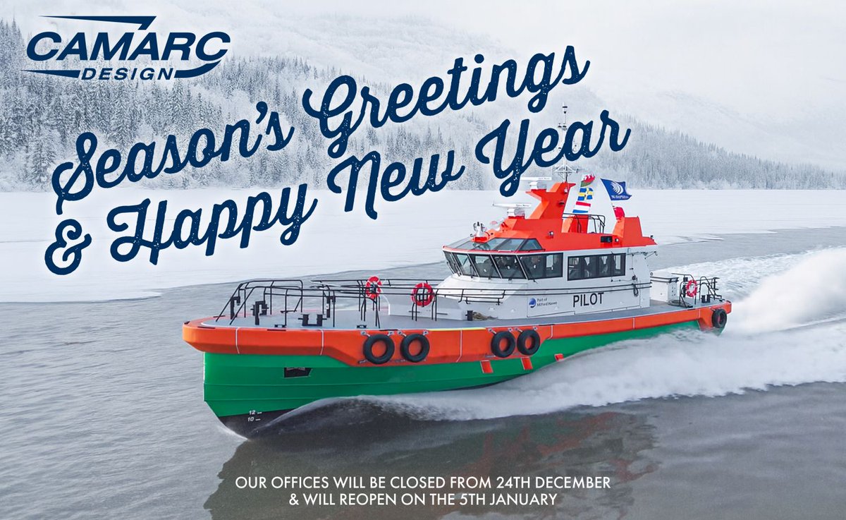 The Camarc team would like to wish everyone Season's Greetings &amp; a Happy New Year! 

Our offices will be closed from 24th December, we will be back on the 5th January
