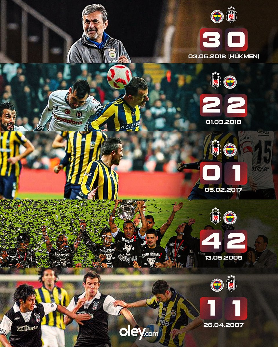 oleycom's tweet image. Derbi yaklaşıyor! Fenerbahçe ile Beşiktaş arasında oynanan son 5 Türkiye Kupası maçı 👀