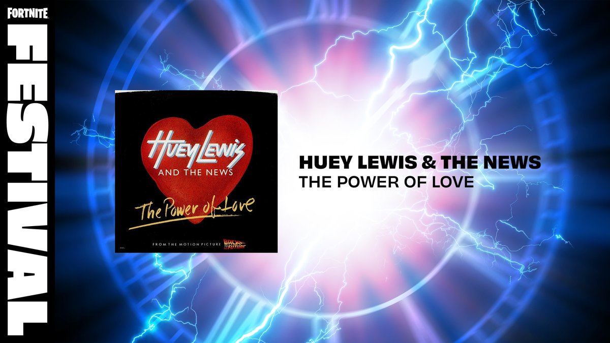 FNFestival's tweet image. “You feel the Power? That’s…"

The Power of Love - Huey Lewis &amp;amp; The News. Releasing tonight!