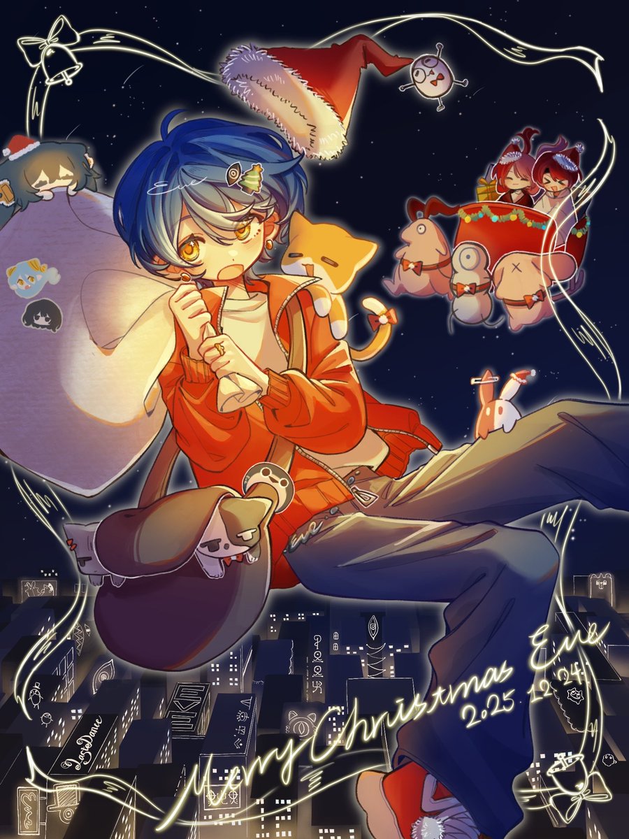 ❅*⋆⍋*⋆* 𝓜𝓮𝓻𝓻𝔂 𝓒𝓱𝓻𝓲𝓼𝓽𝓶𝓪𝓼 𝓔𝓿𝓮 *⋆*⍋⋆*❅

#Eveの日  #Eve家