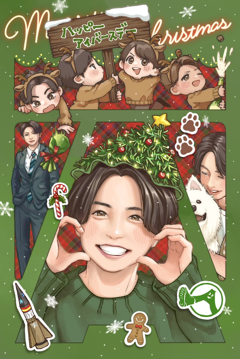 aokimurako's tweet photo. M̶e̶r̶r̶y̶ ̶C̶h̶r̶i̶s̶t̶m̶a̶s̶ ̶
✨𝓗𝓪𝓹𝓹𝔂 𝓐𝓲𝓫𝓲𝓻𝓽𝓱𝓭𝓪𝔂✨

#相葉雅紀誕生祭2025 https://t.co/2WjLm58gPV