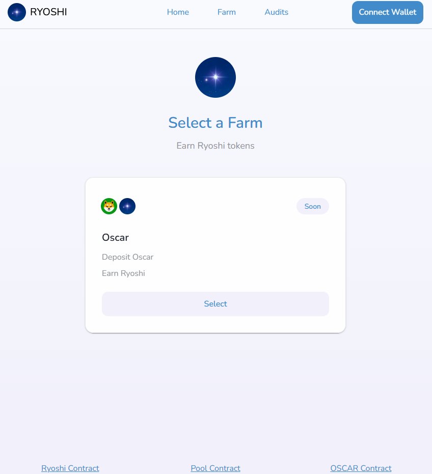 oscar_shibainu's tweet image. The Ryoshi Stake Farm is now LIVE!

We believe through the power of collective decentralization we can build something stronger than a centralized team ever could create.

Buy Oscar Stake Oscar Farm Ryoshi 

ryoshi.win