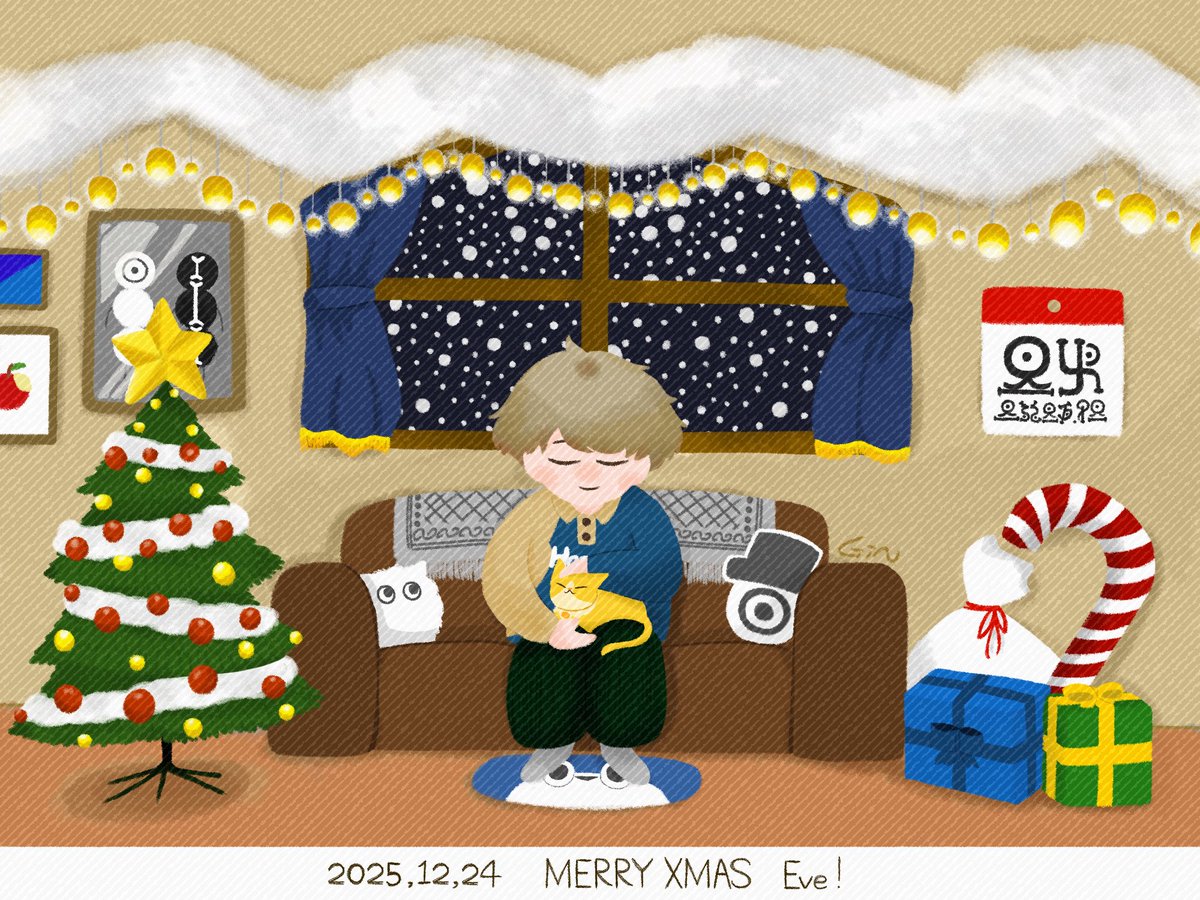 🎁🦌🎅🏻🎄
#Eve家 #Eveの日