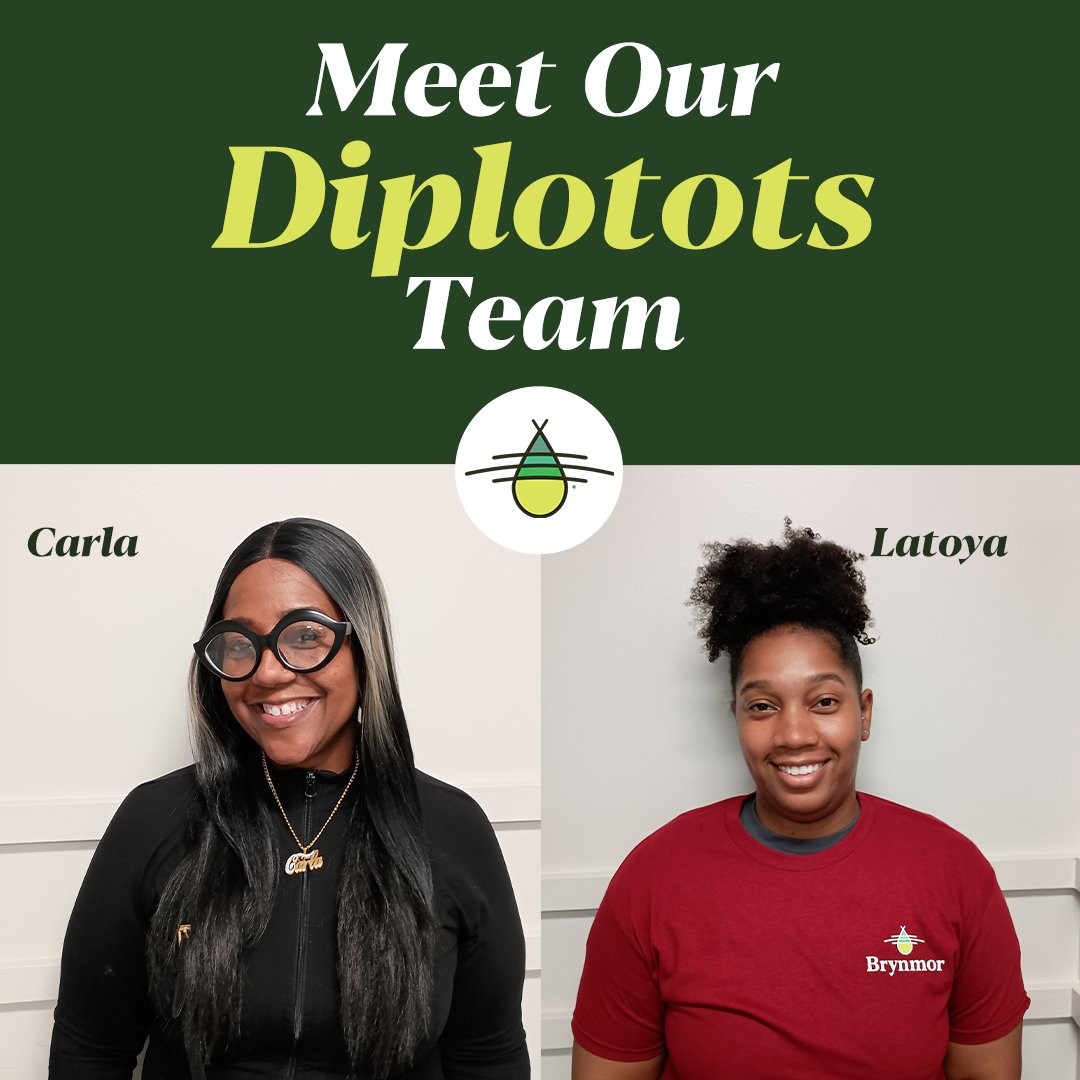 Meet our Diplotots team...

Carla, Early Childhood Educator
Latoya, Associate Educator

Read more about our Diplotots educators: brynmorearlyed.com/diplotots-team/