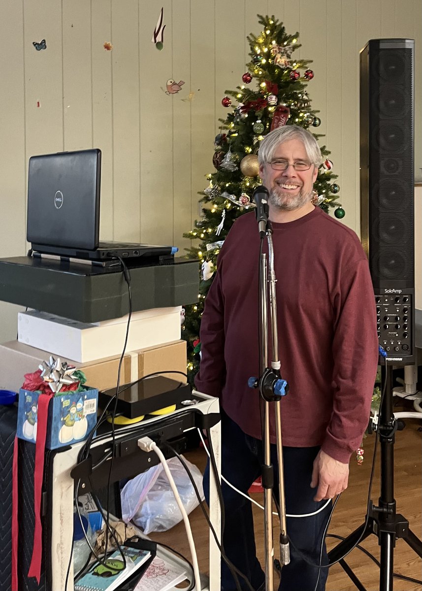 NextStepHC's tweet image. Melrose Healthcare had a week full of fun! 🎁🎶🫶 Gifts were passed out to the residents at their party, the staff enjoyed gifts raffled away at their party (CNA Mariomica pictured was one lucky winner), and many memories were made all around! #gifts #holiday #fun