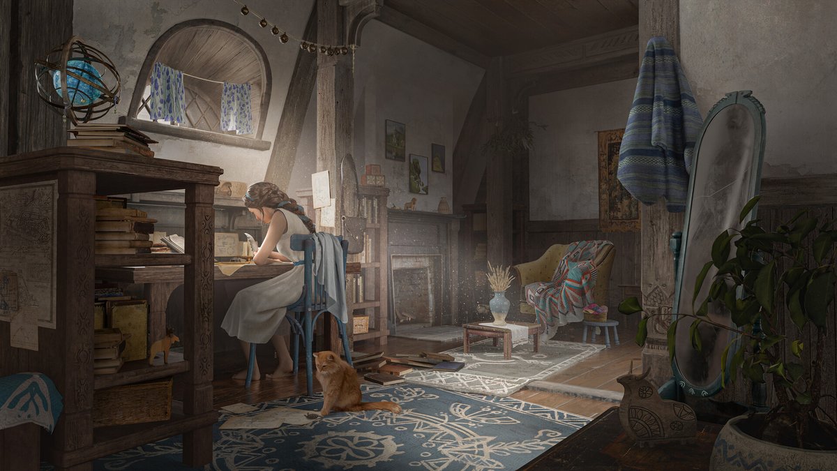 Kat_Rinn's tweet image. Art not made with AI.