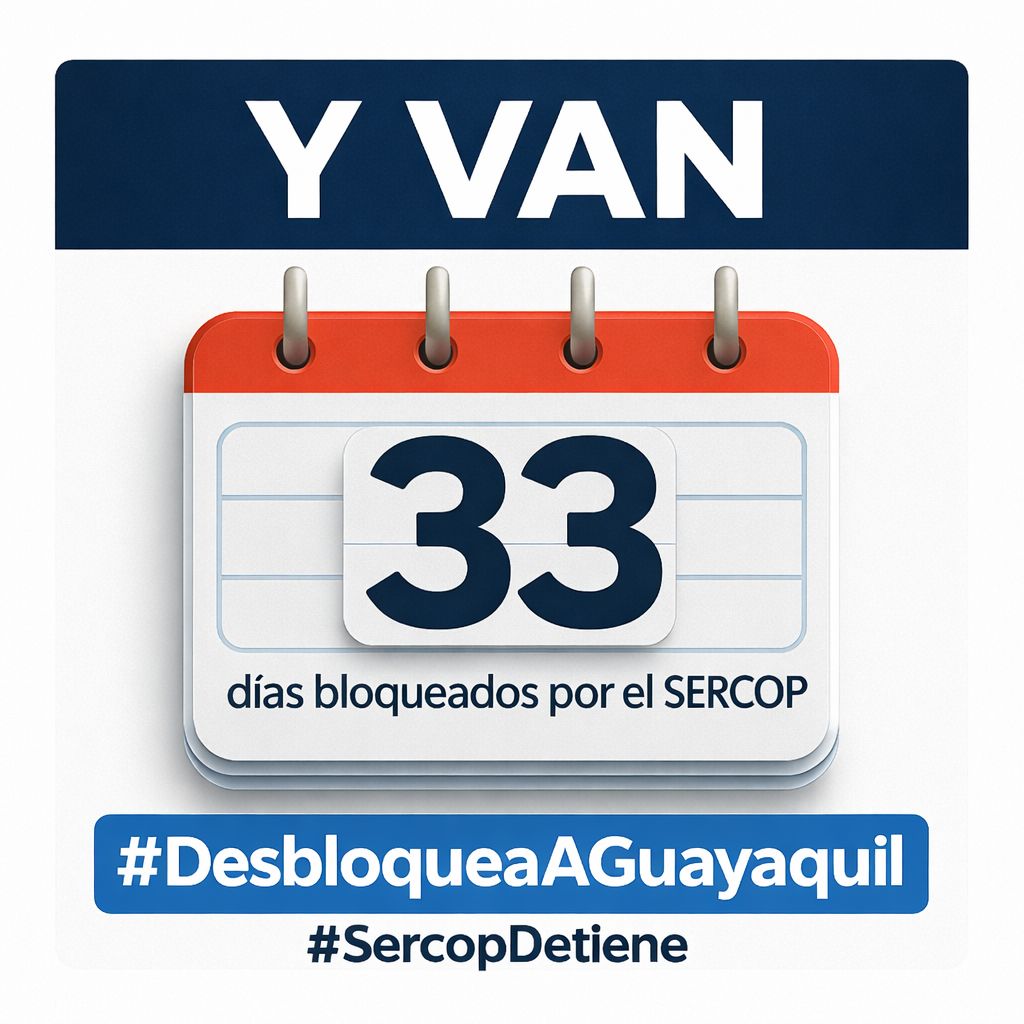 AquiMismoGye's tweet image. 🚨Día 33🇪🇨 | Se acerca la Navidad, pero para el @SERCOPec es mejor seguir bloqueando los servicios que Guayaquil necesita. 

¡Ya basta de tanto abuso! 😤

#SercopDetiene #DesbloqueaAGuayaquil