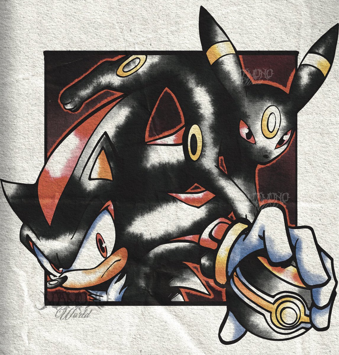 I gave Shadow Umbreon because that's what Gary had in the anime!
