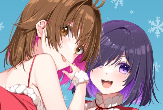 いろいろ差分詰め込んだやつです

#むらさきあーと
#むらさきあーとR

クリスマス真夜ちゃん&凛ちゃん - マヨライス推奨委員会の投稿|ファンティア[Fantia] https://t.co/aN4DKZD6wU 