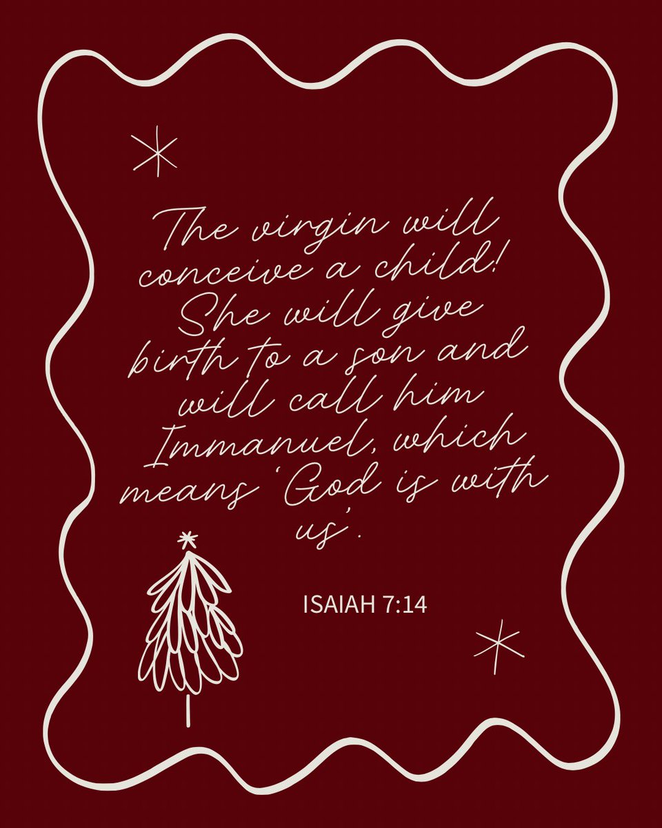 _kingdomthreads's tweet image. Centuries before the manger, God gave His people a promise: a child would come, born of a virgin, and His name would be Immanuel—God with us. This wasn’t just a prophecy; it was a lifeline of hope in a dark time.
