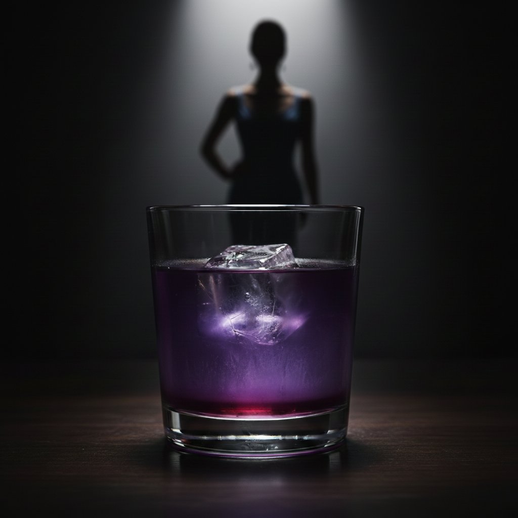 ar_ackub's tweet image. “Jacaranda Shot”
~ A quiet drink for moments that don’t ask permission.
 Not a twist. Not a variation. Not intended for replication. Defined by place and moment.  #INSERT