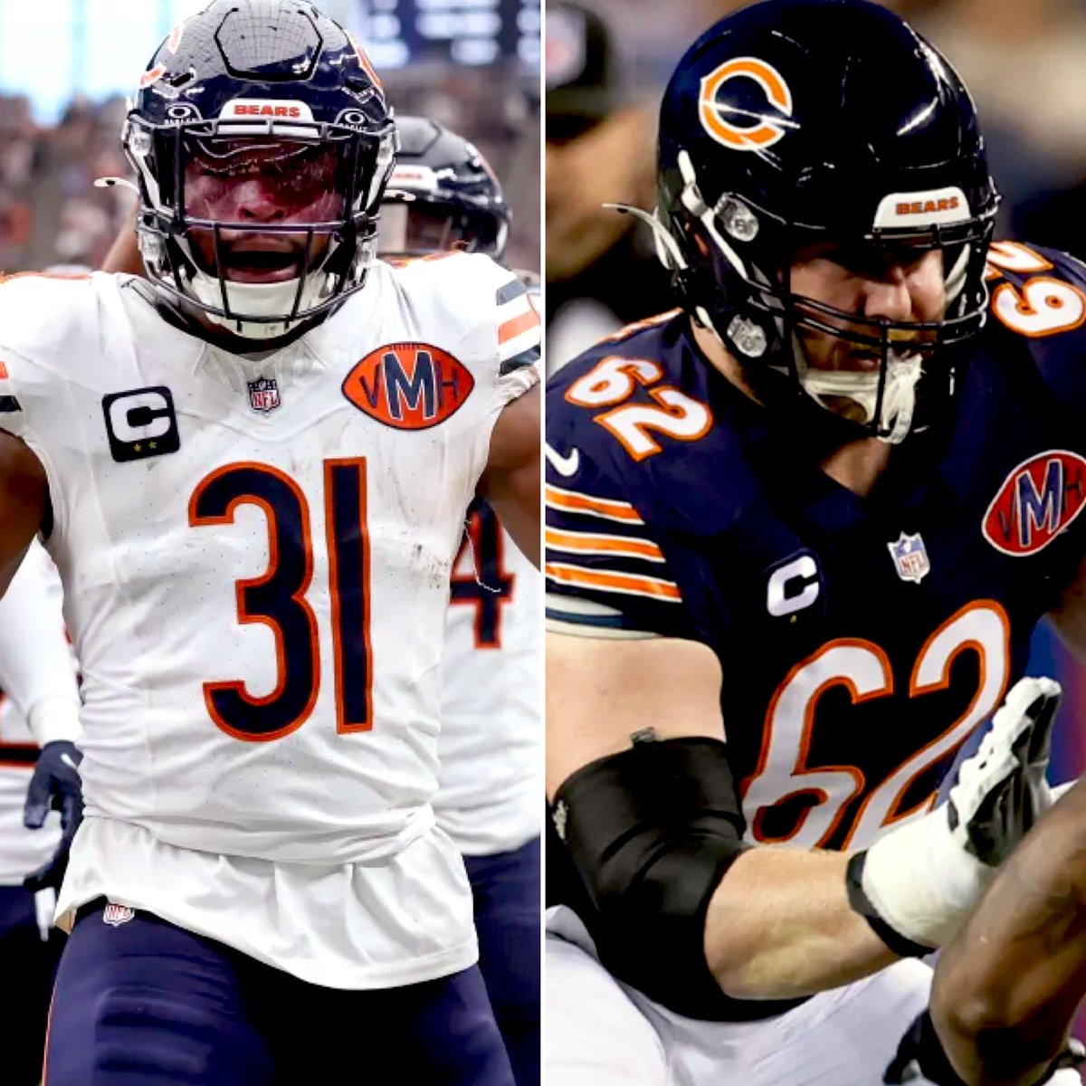 The Chicago Bears officially have 3 Pro Bowl selections:

🐻 C Drew Dalman 
🐻 LG Joe Thuney
🐻 S Kevin Byard