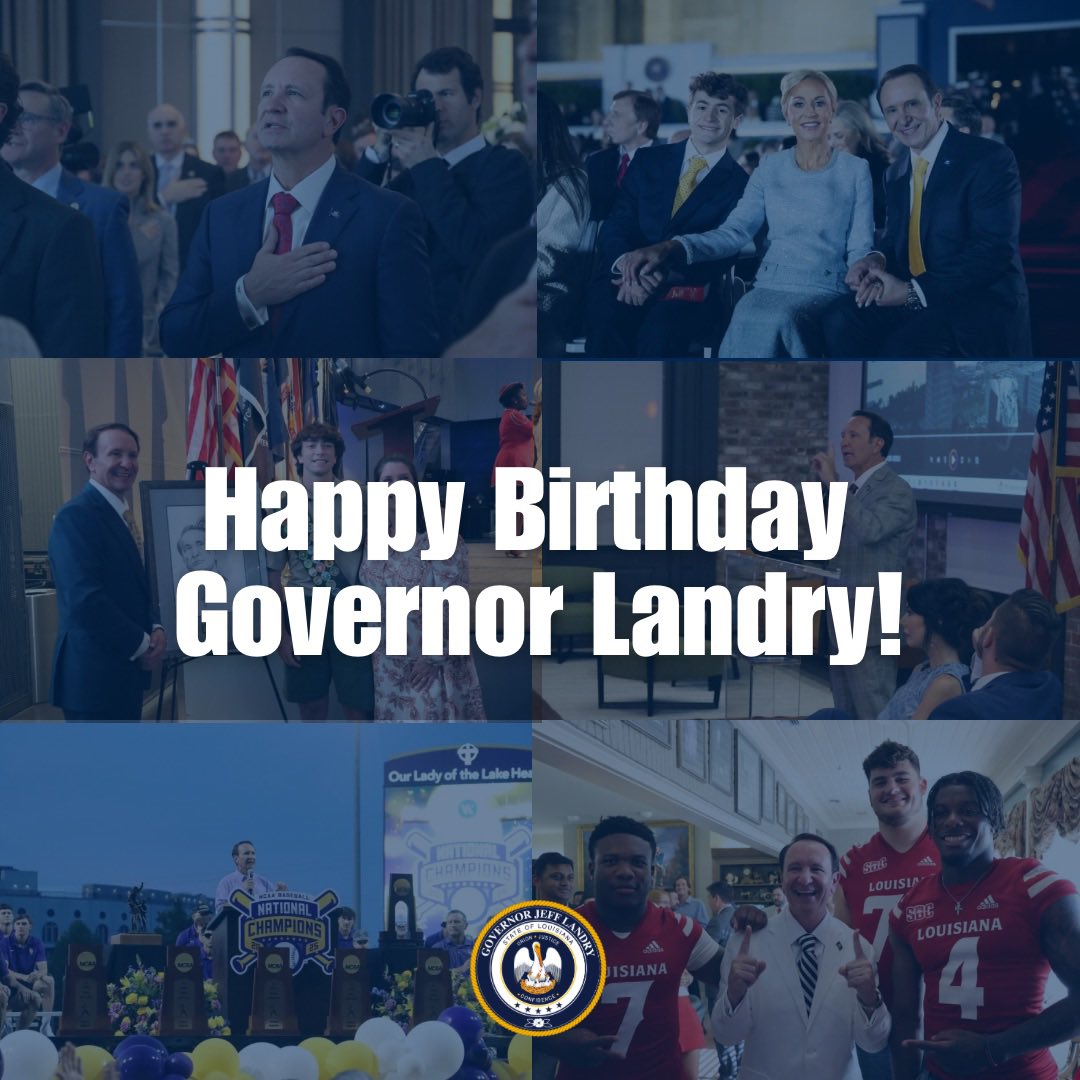 Governor Jeff Landry tweet media