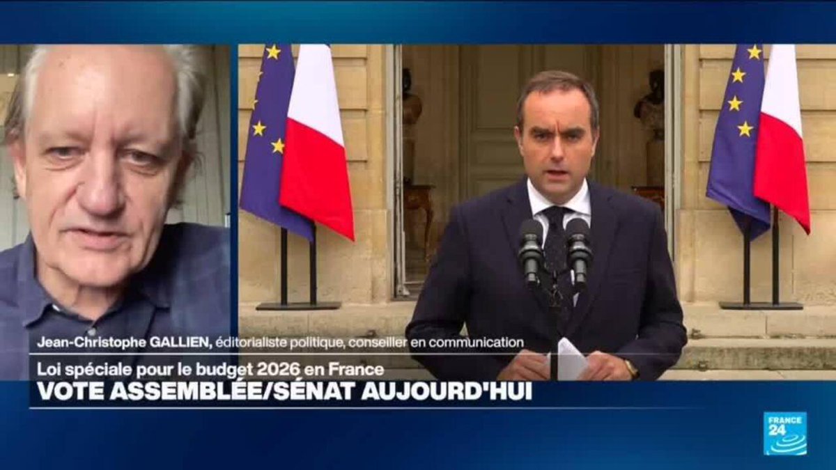 France : loi spéciale sur le budget votée à l'Assemblée nationale et au Sénat f24.my/BdPq.x