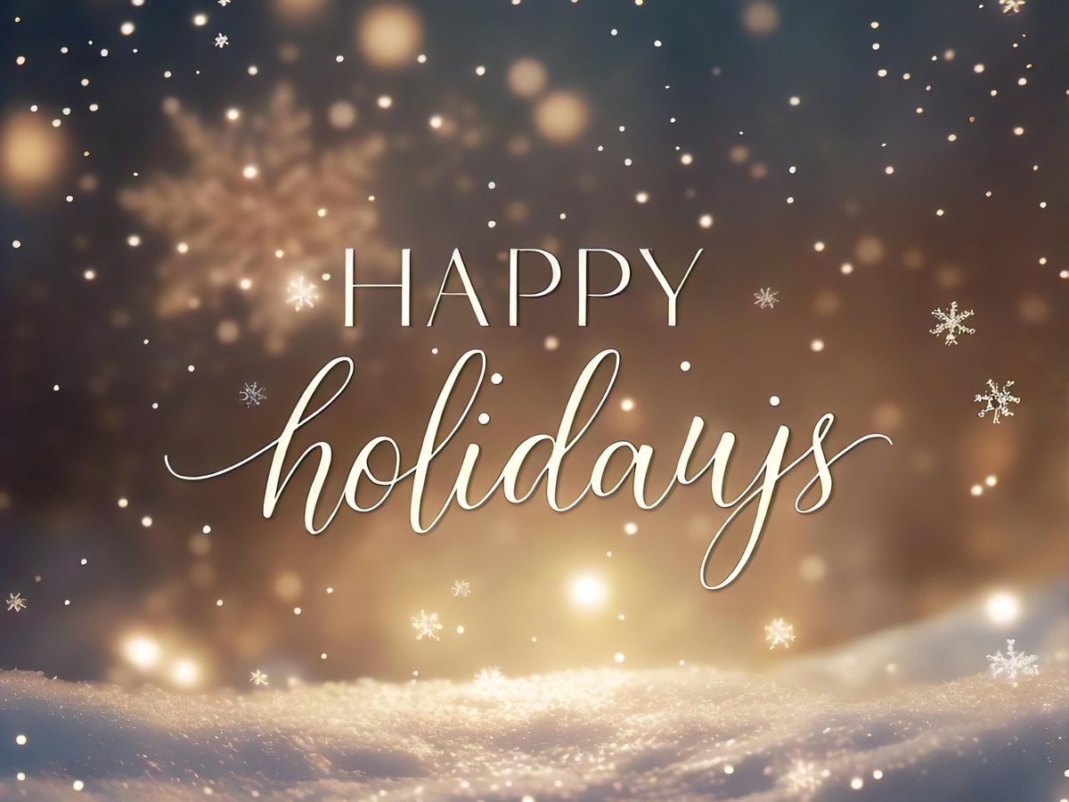 Wishing you a wonderful holiday season! 
#HappyHolidays #Celebrate #Sustain