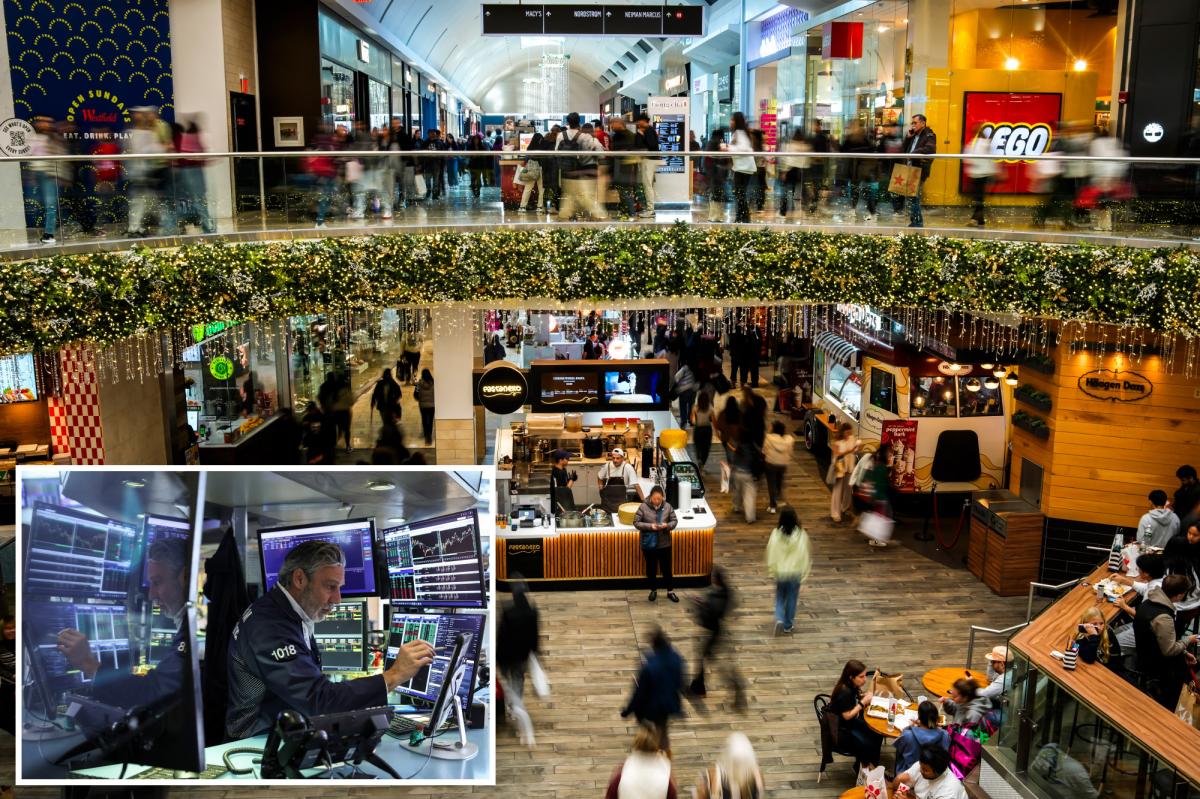 nypost's tweet image. US economy unexpectedly surges 4.3% in third quarter — its strongest growth in two years trib.al/BZ7LqFh