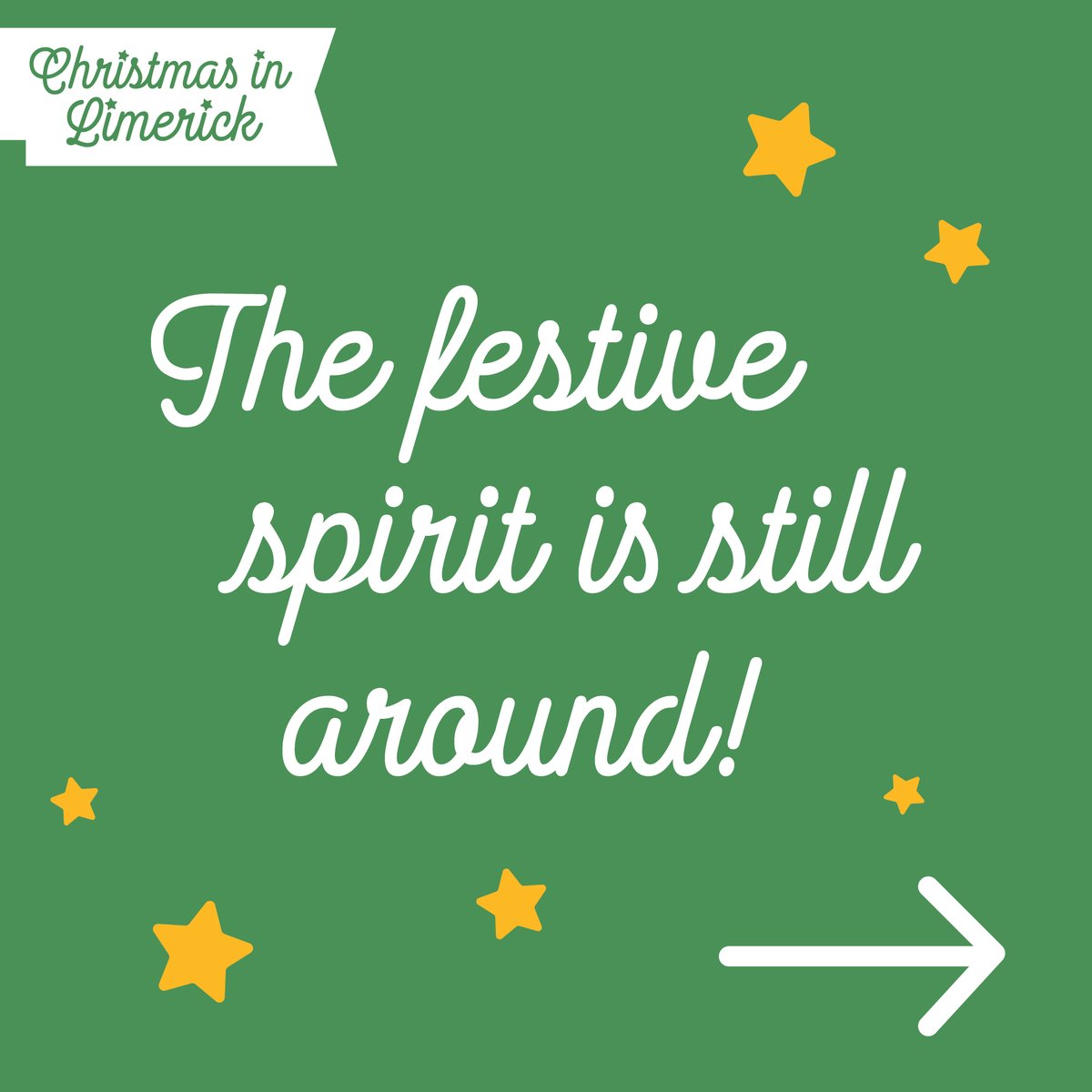 XmasLimerick's tweet photo. The festive feeling doesn't have to end! ✨ Spend the last days of the year in Limerick:

🛍️ Shop the city sales ☕️ Riverside coffee breaks 🏰 Explore King John’s Castle 🌲 Winter walks at Curraghchase
Don't let the magic end just yet! ☕️🎁 https://t.co/Liq7HpGFNF
