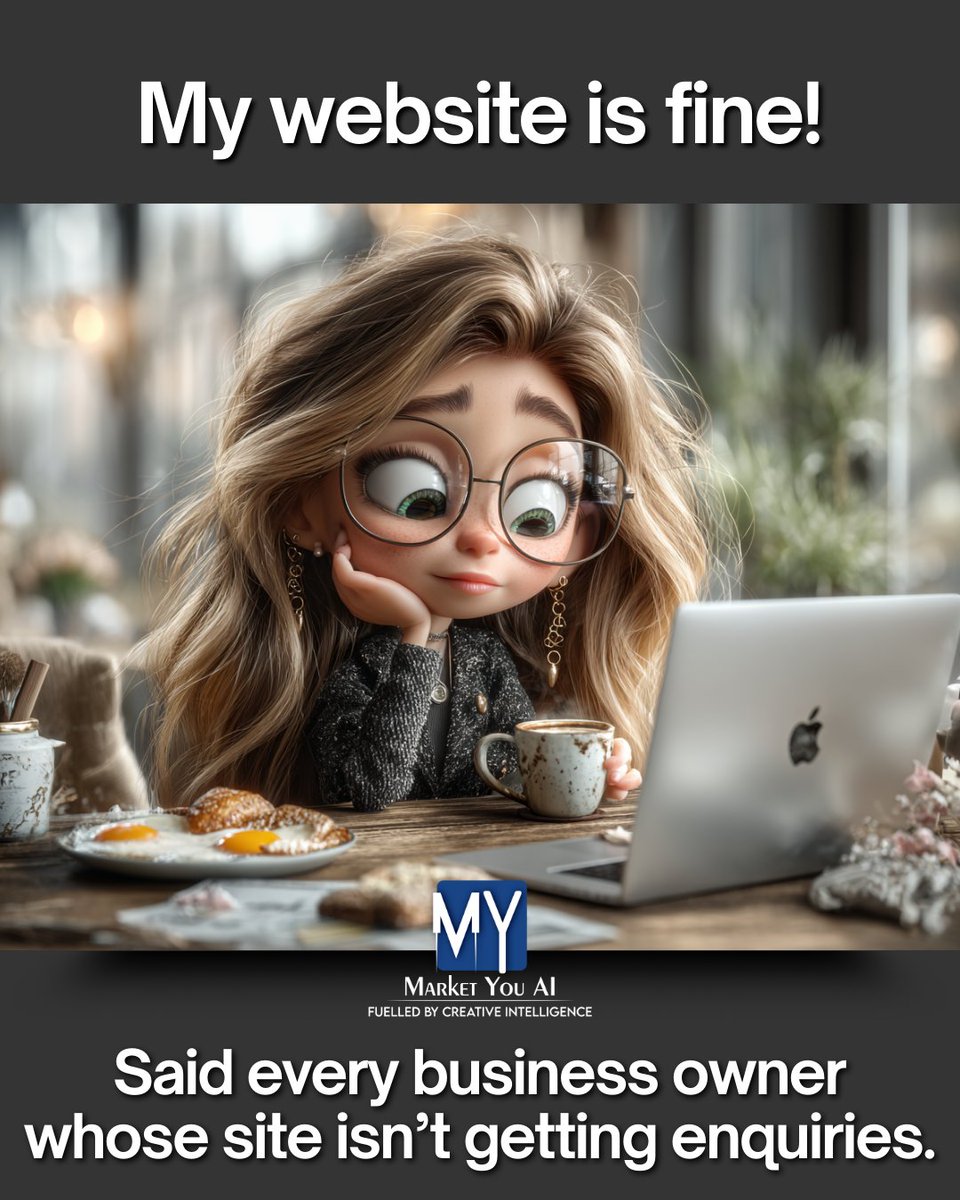 MarketyouSA's tweet photo. Your website doesn’t need to be prettier.
It needs to work.

#WebsiteDesign https://t.co/nTtGjse3YD
