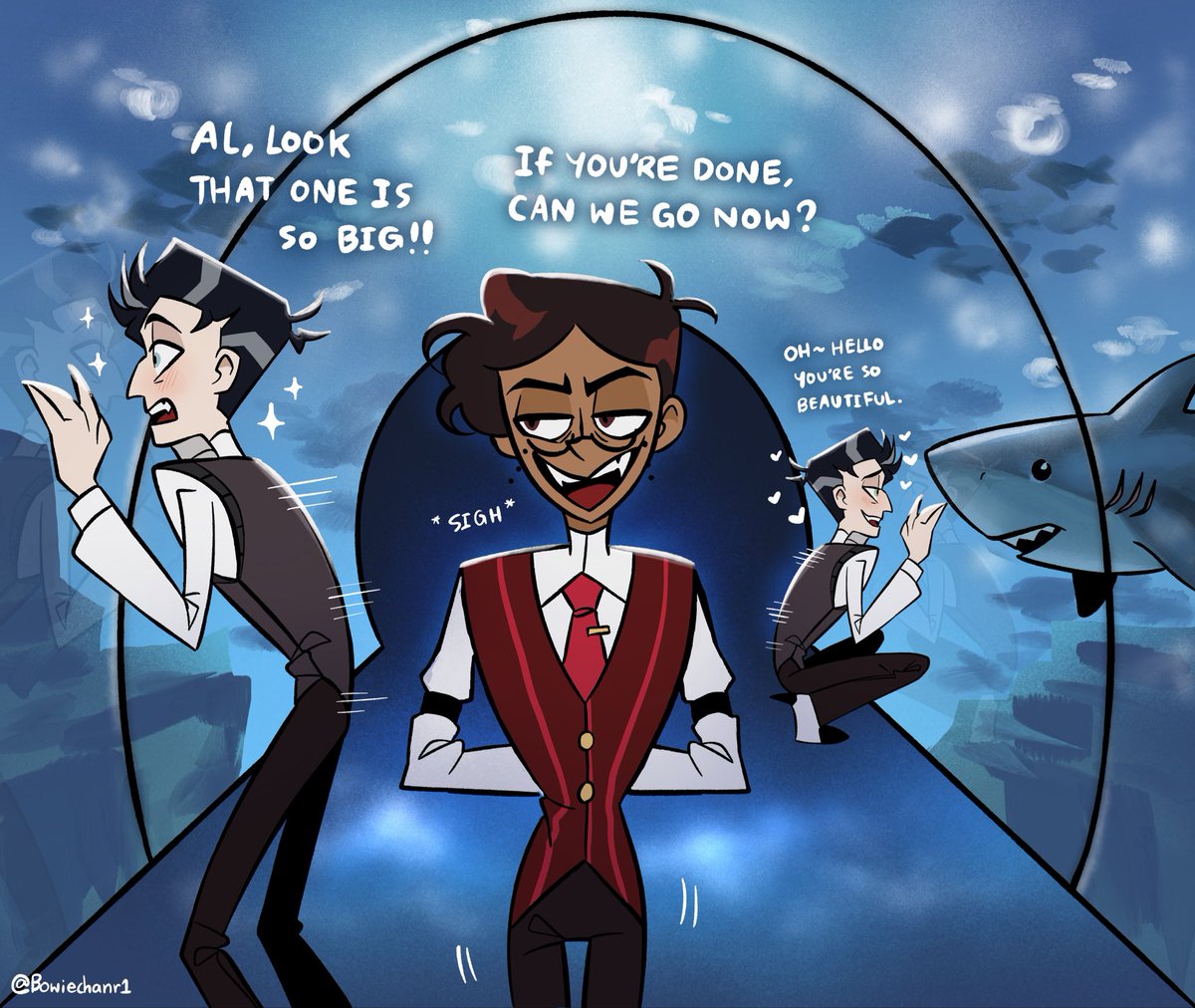 A doodle 🦈💙
“ On a day off ”
#voxal #staticradio