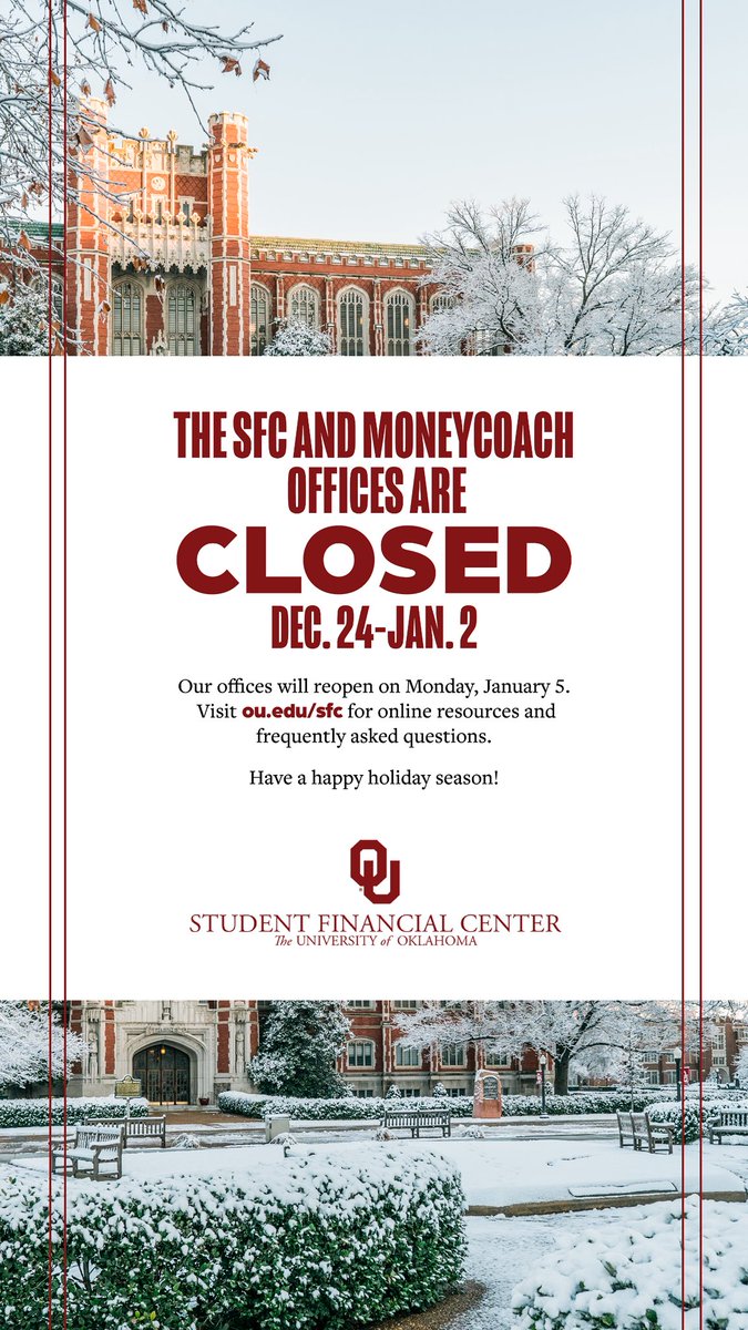 OU Student Financial Center tweet media