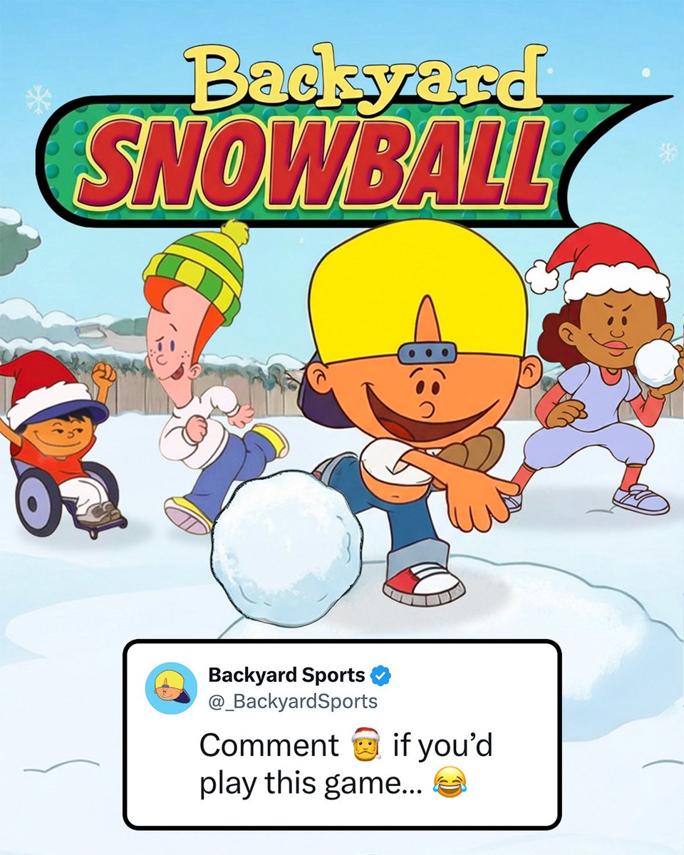 _BackyardSports's tweet image. 🎄❄️👀