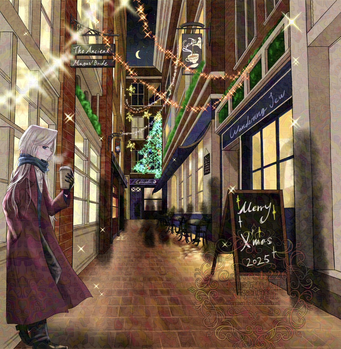 メリクリ～～！
結局あの絵はまだ線画すら終わってないので去年の再掲をば