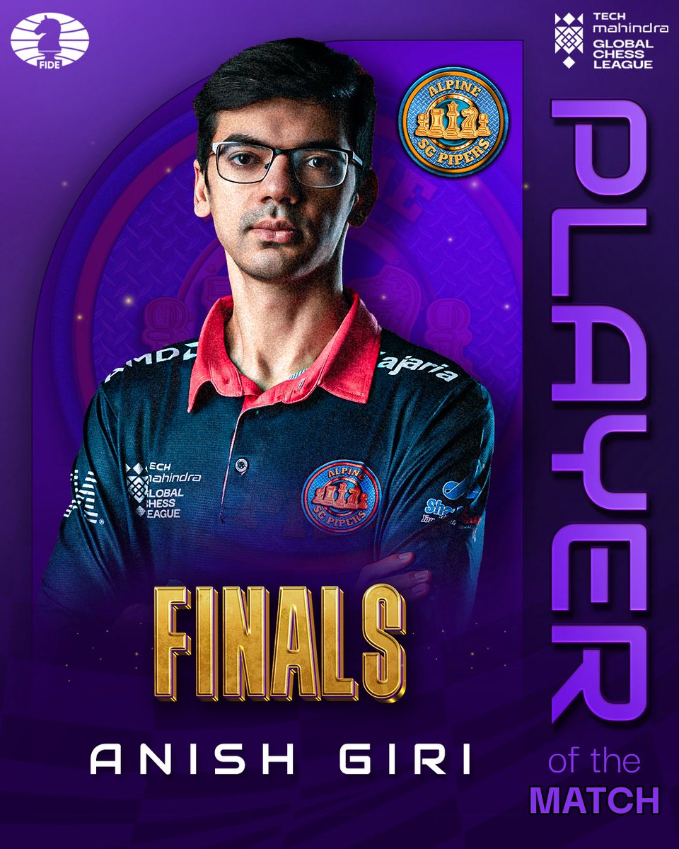 GCLlive's tweet image. When it mattered the most, @anishgiri decided to take matters in his own hands. 

@tech_mahindra @chesscom_in @ChessbaseIndia @chess24com 

[TechMGCL, MegaMove, GlobalChessLeague, Season3]