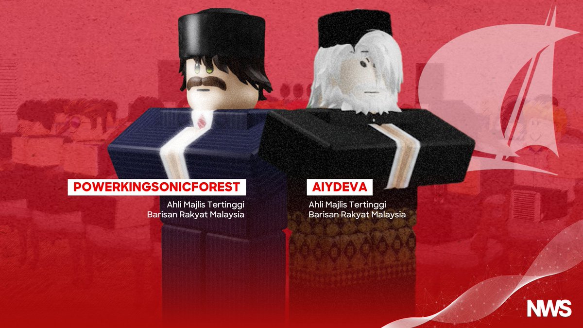 NWS_RBLX's tweet photo. Barisan Rakyat Malaysia, dalam satu kenyataan, mengumumkan pemilihan Ahli Majlis Tertinggi baharu hasil mesyuarat khas parti itu pada Isnin, dengan Powerkingsonicforest dan aiydeva dilantik sebagai Ahli Majlis Tertinggi selepas proses pencalonan dan pengundian dilaksanakan. https://t.co/M3DoaU3ZZl