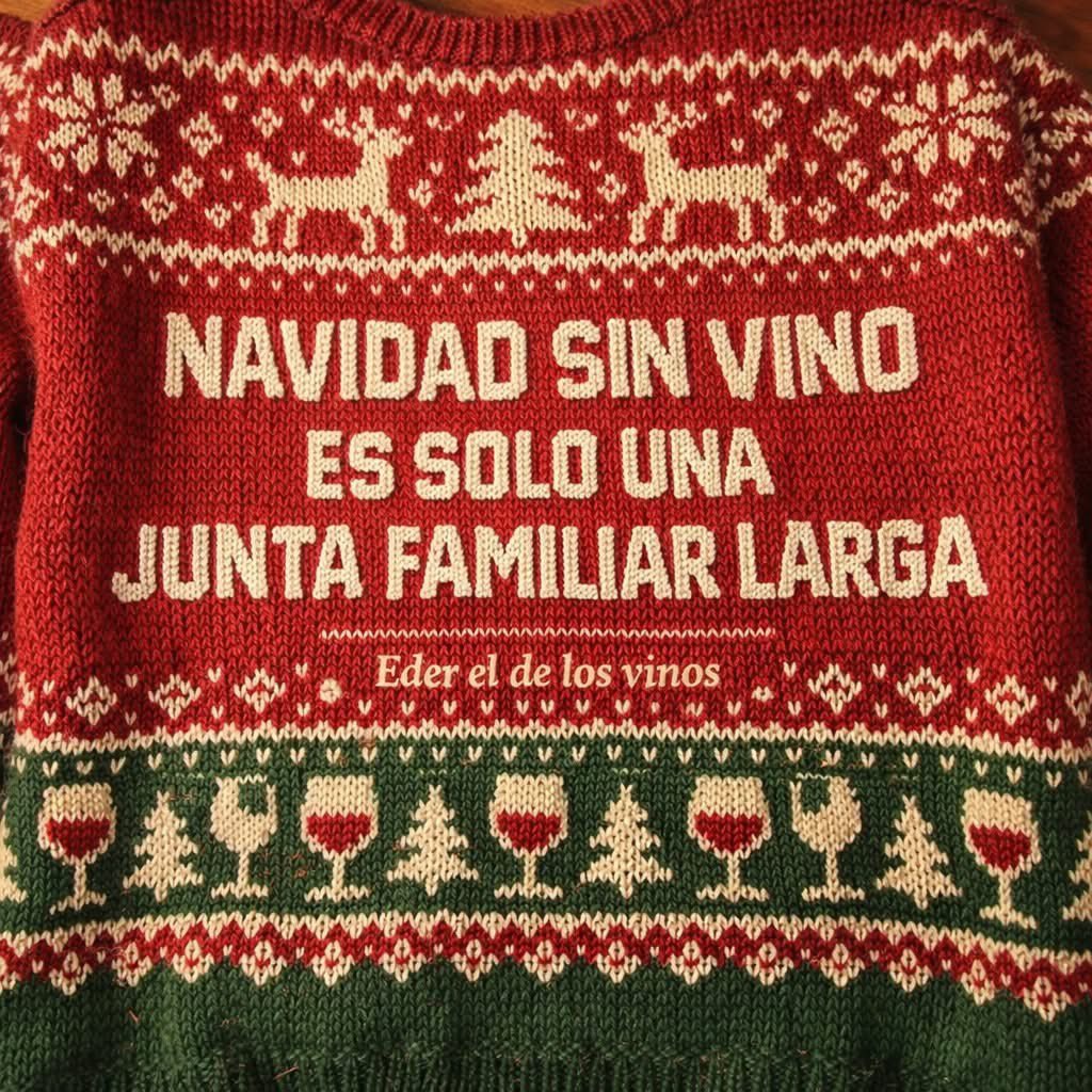 Estamos de acuerdo con #EderEldeLosVinos 🍷 así que escríbenos para que esta Navidad, no sea una junta nocturna 🤭.
.
.
#TomaVinoDeGto #TomaVinoMexicano #Vino #Guanajuato