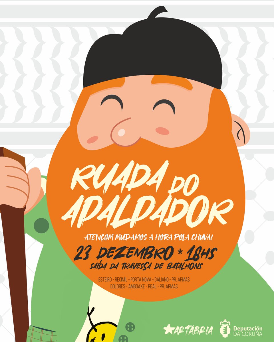 Atençom! Adiamos a saída para as 18h!