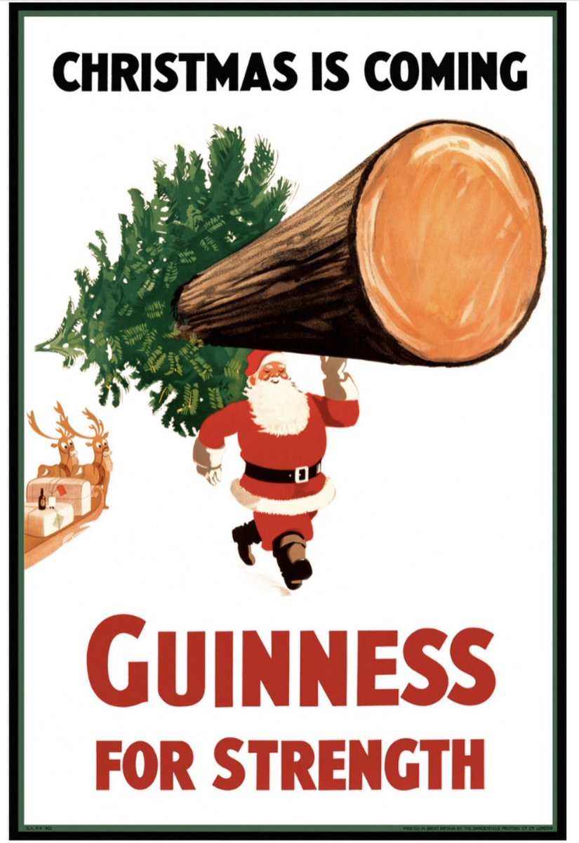 PosterCorner's tweet image. Christmas is Coming Guinness for Strength Vintage Poster by John Gilroy 1940 English Beer Advertisement. Available for purchased on our website
postercorner.com