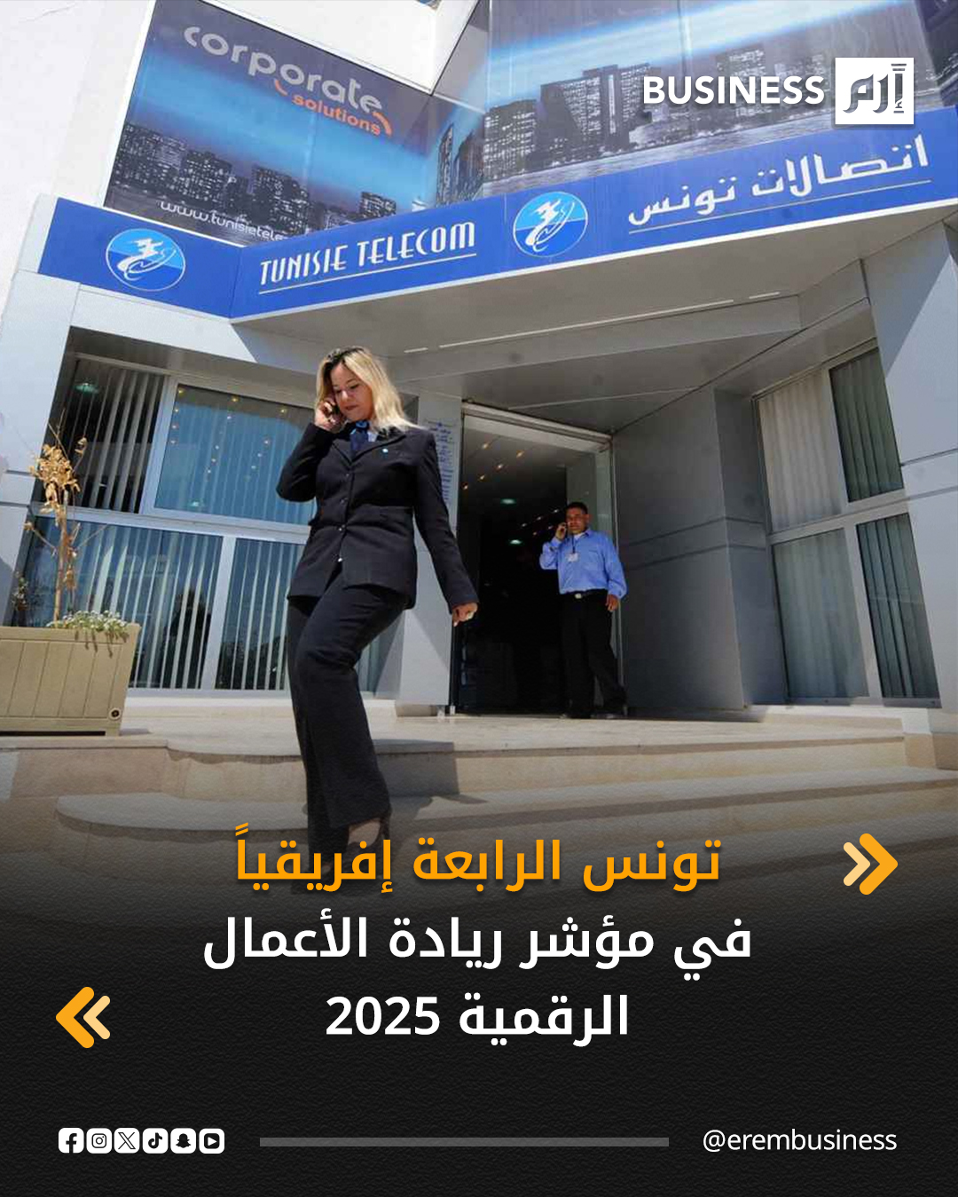 احتلت تونس المرتبة الرابعة على مستوى القارة الإفريقية ضمن تصنيف عام 2025 لـ«مؤشر منظومة ريادة الأعمال الرقمية»، الصادر عن معهد فيينا للدراسات العالمية.. يعتمد المؤشر على تقييم أداء 170 دولة حول العالم، استناداً إلى أكثر من 50 مؤشراً تشمل جودة الأطر التشريعية الرقمية، ومستوى المهارات الرقمية، و الأمن السيبراني، والابتكار، وسهولة النفاذ إلى التمويل، إلى جانب تطور البنية التحتية التكنولوجية، وفق ما نشرته وكالة تونس إفريقيا للأنباء، اليوم الثلاثاء. 