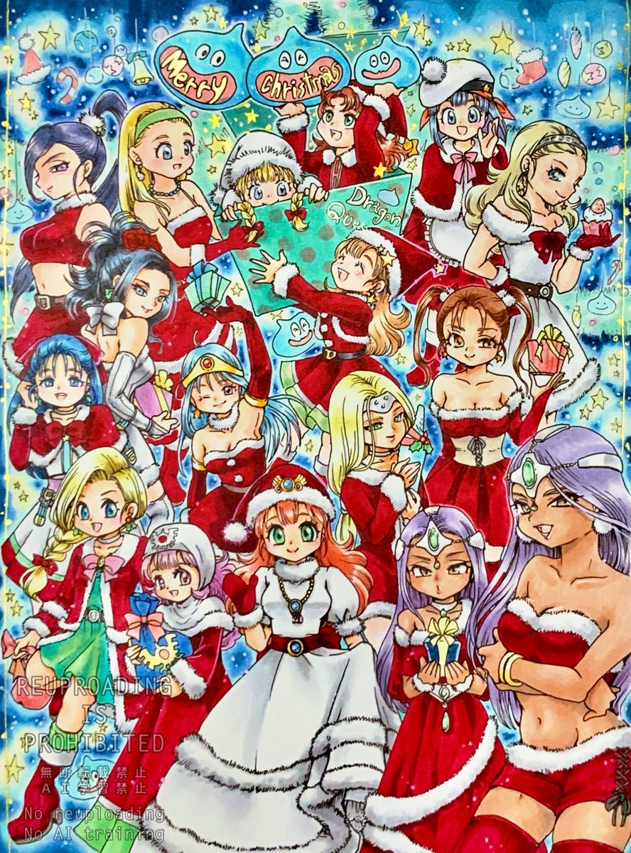 ai89187518's tweet image. #メリークリスマス

それぞれのキャラに合わせたサンタ衣装にしてみました🎅

楽しいクリスマスになりますように🎄
ローラ姫描きたい。再掲絵