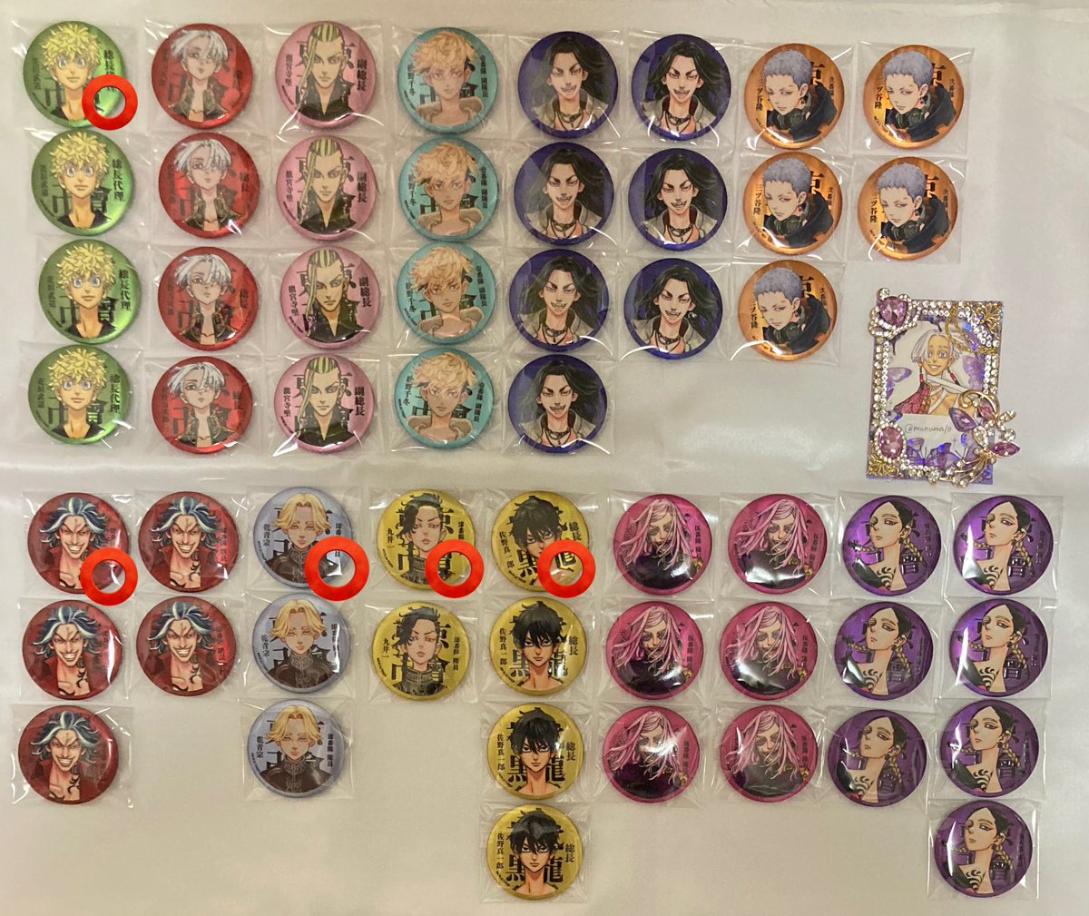 【未開封】東京リベンジャーズ 新体験展 マットメタリック缶バッジ×60 未開封】東京リベンジャーズ 新体験展 マットメタリック缶バッジ×60 未