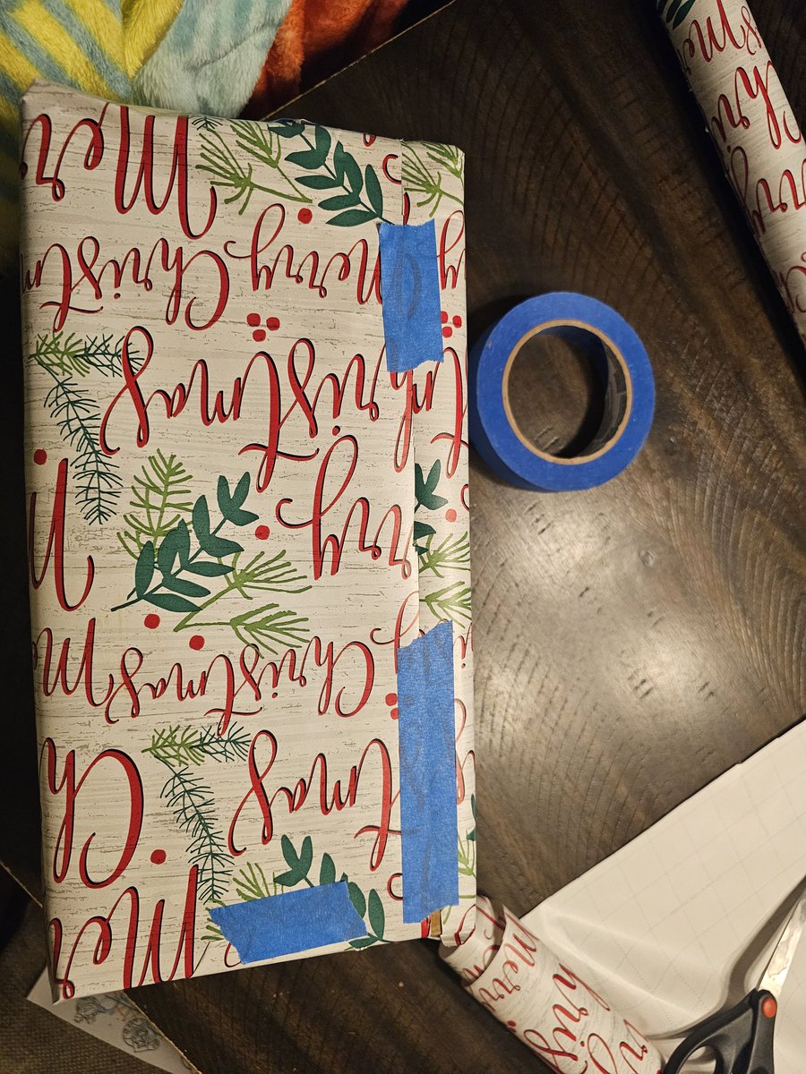 CousinBenFromTX's tweet image. Whatever. It's wrapped. I have a cold, this could be my last act on this earth.