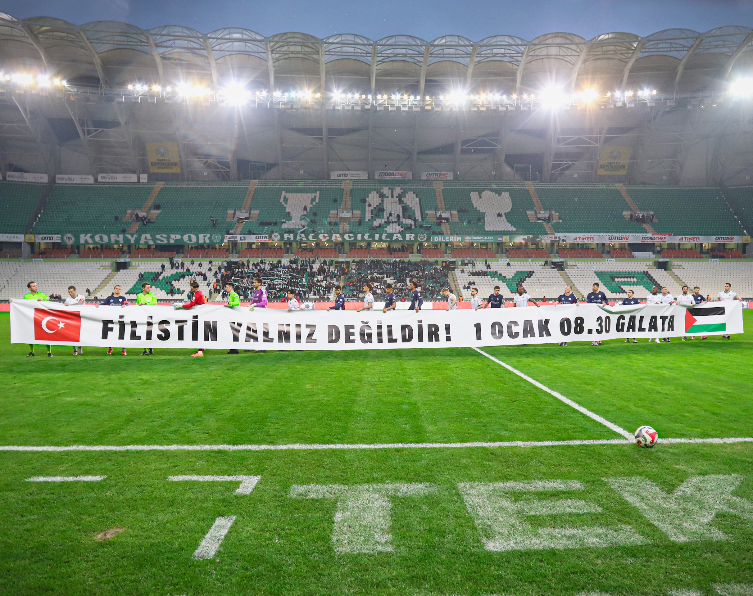 Konyaspor Antalyaspor'u mağlup etti: Ziraat Türkiye Kupası'nda bir gol bir kırmızı kart!