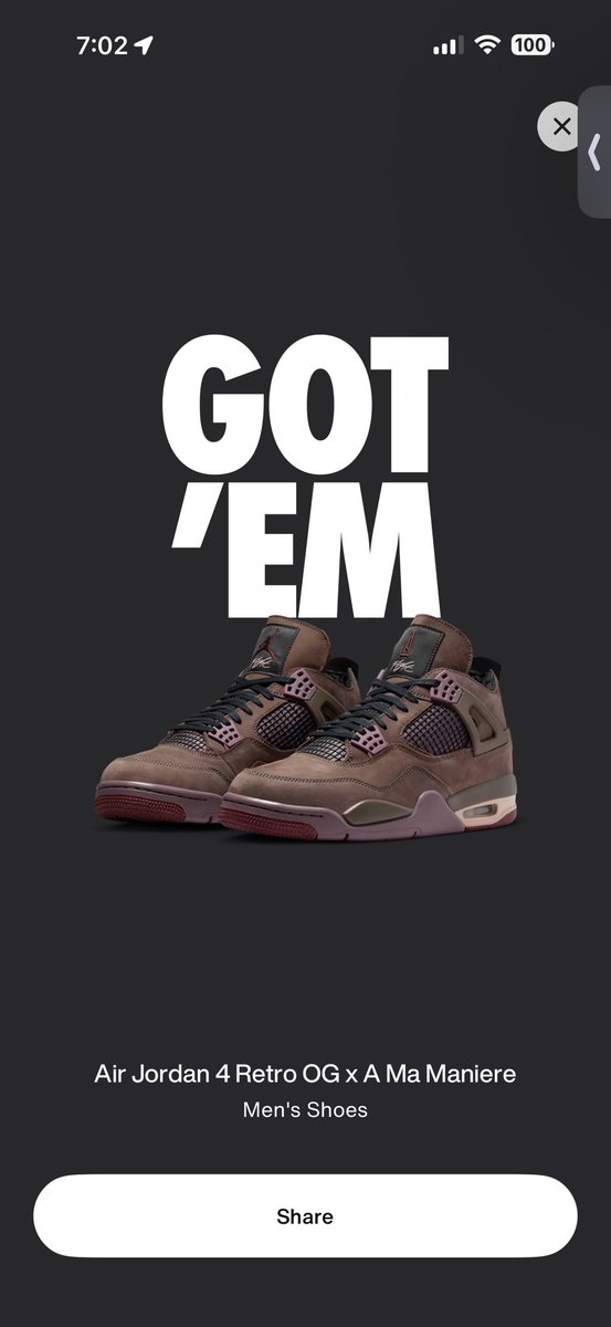 Rinny202's tweet photo. @SnkrsStock Size 14 secured! https://t.co/LAMjw800Bk