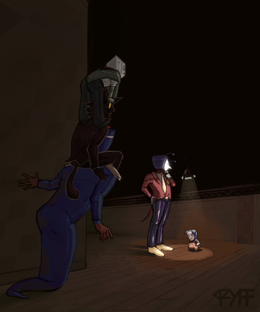 qzyff_'s tweet photo. stack the mikes up like jenga..
#deltarune https://t.co/PV2Ds9OhUX