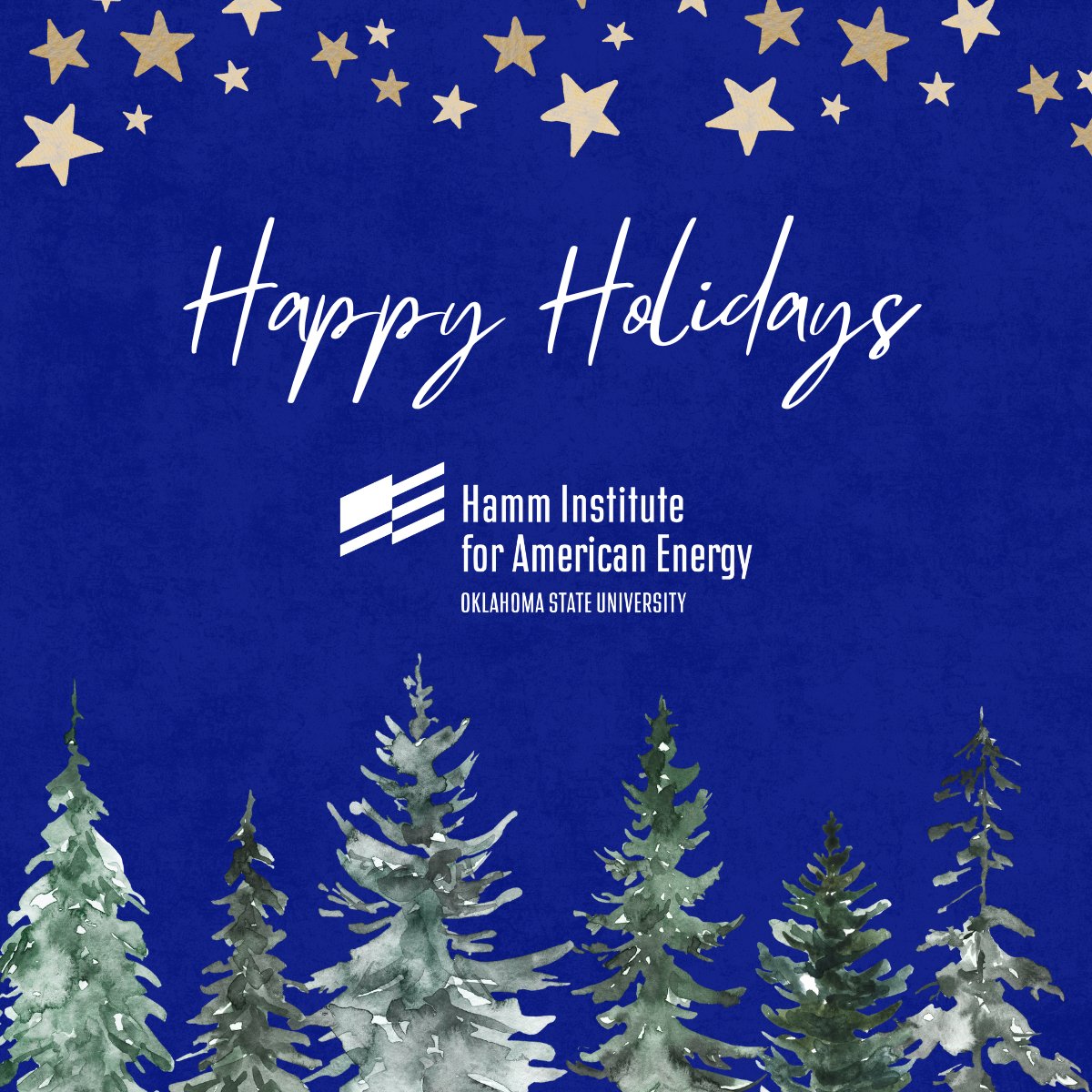 Happy Holidays from the Hamm Institute for American Energy!