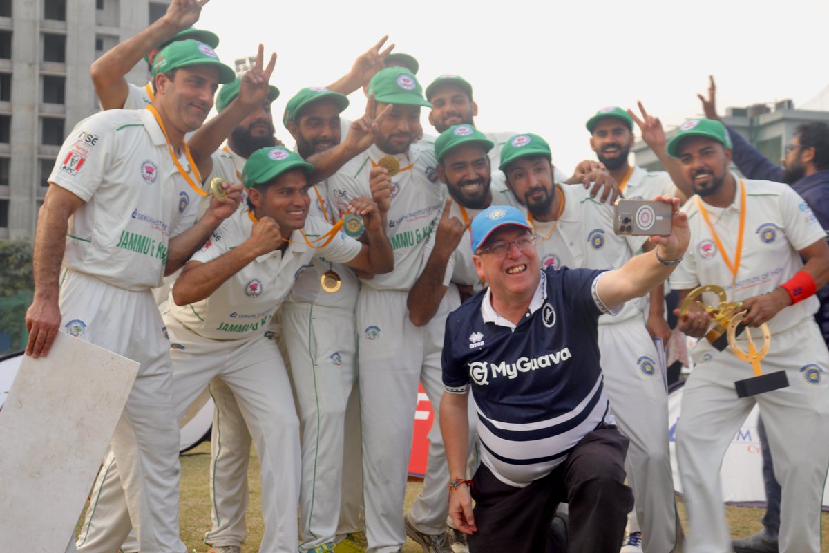 UKinKolkata's tweet photo. Congratulations to J&amp;K Deaf Cricket team for being crowned the Champions of the 4th Test National Cricket Championships for Deaf 2025. 

Exemplary display of skills &amp; resilience by these extraordinary cricketers. 

Congrats @official_idca for involving us at the Closing Ceremony. https://t.co/T3oFLRfQRK