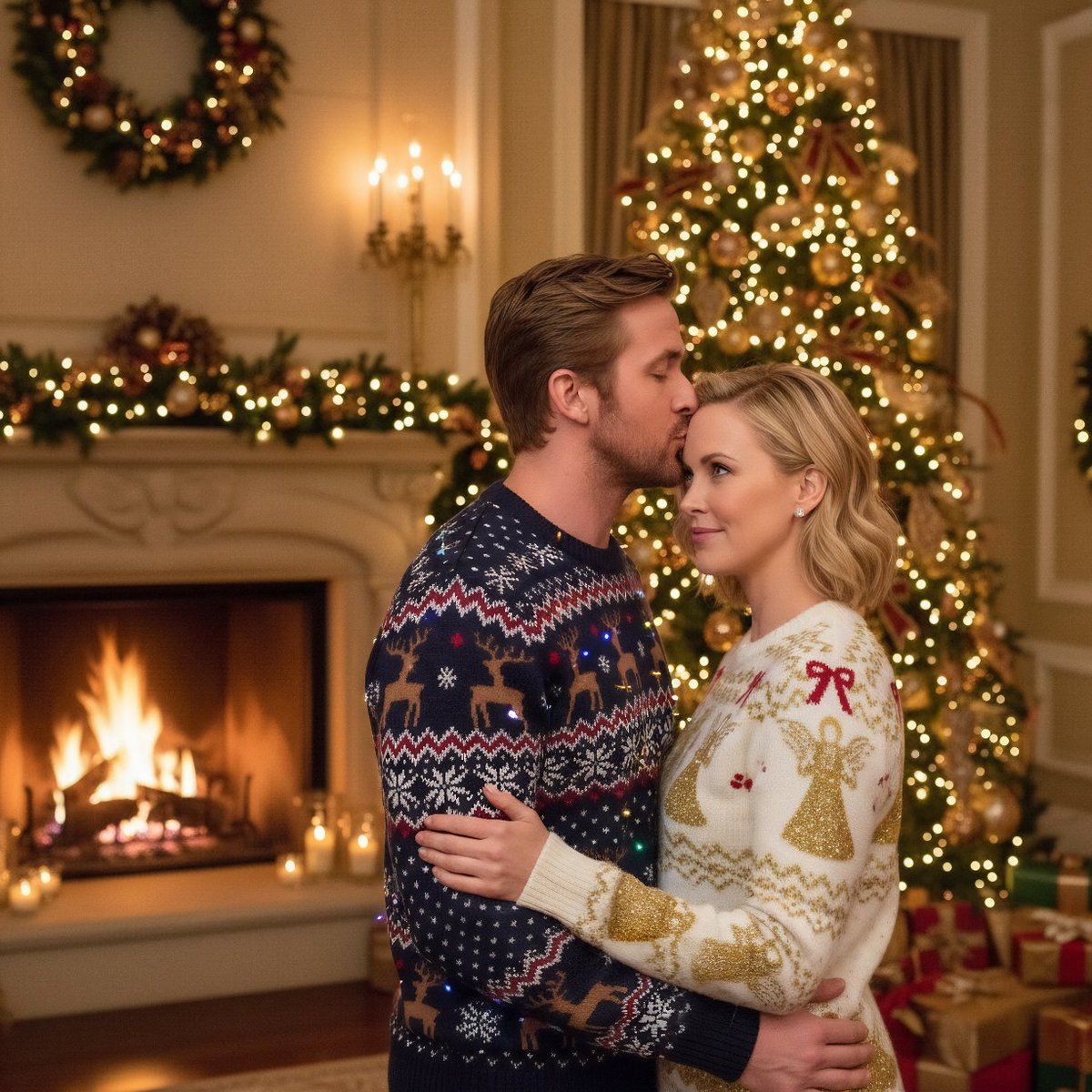 Merry Christmas from <a href="/ScottTibolt/">Scott Tibolt</a> and me. ❤️💚🎄✨