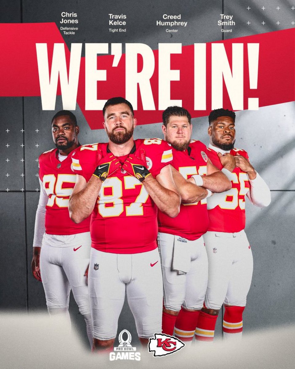 NFLNumbersGuy's tweet image. The Taylor Swift effect. Travis Kelce led all players in voting. 

The Pro Bowl Games is likely the last time we see Travis Kelce in a “competitive” environment on a football field 

#ChiefsKingdom