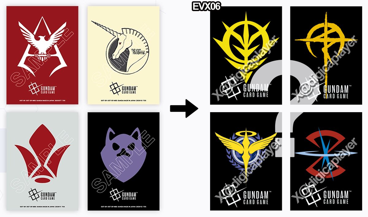 予約情報/order info] EVX06 Official Matte Sleeve オフィシャル
