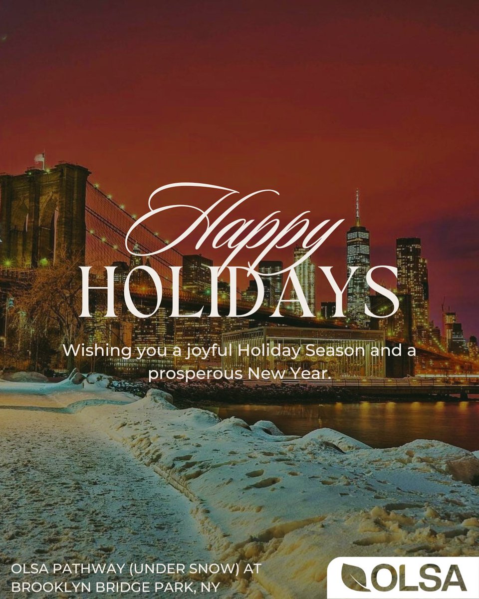 Season’s greetings from all of us at Organic-Lock. We value your trust, collaboration, and commitment to sustainable design.